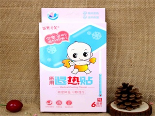 苗樂奇笑變色退熱貼6貼