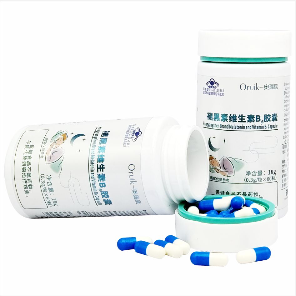 褪黑素維生素B6膠囊